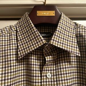 Tom Ford Check Dress Shirt (NWT)